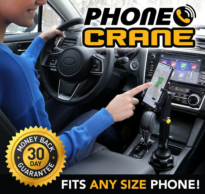 Phone Crane Fits any size phone!