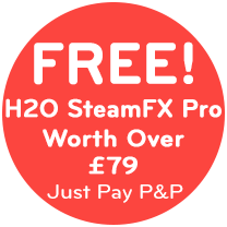 H2O Steam FX Pro | Floor & Handheld Steam Cleaner | Thane UK