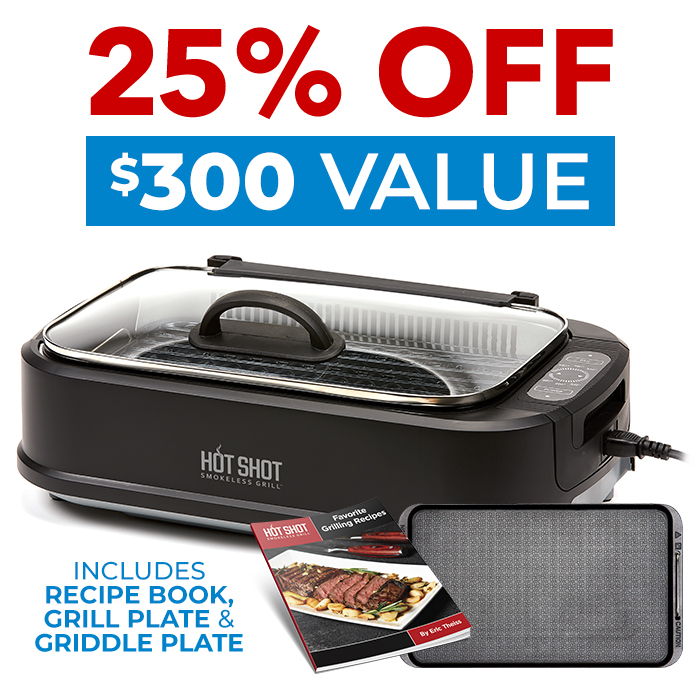 Includes non stick griddle plate and grill plate, two grilling recipe books, tempered glass lid with handle sale