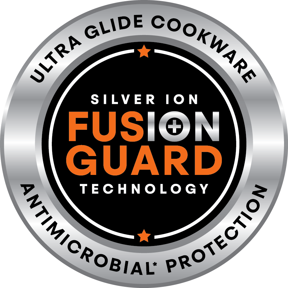 Fusion Guard, MasterChef 16-Piece Cookware Set, Gray, Antimicrobial  Technology, Ceramic, Titanium Non-stick Coating, PTFE/PFOA/PFOS-Free,  Induction