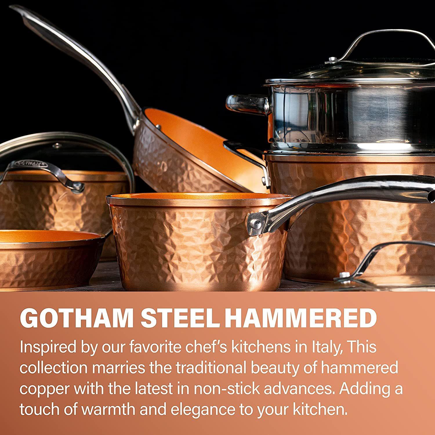 Gotham Steel Nonstick 9.5 x 9.5 Square Baking Pan - Copper