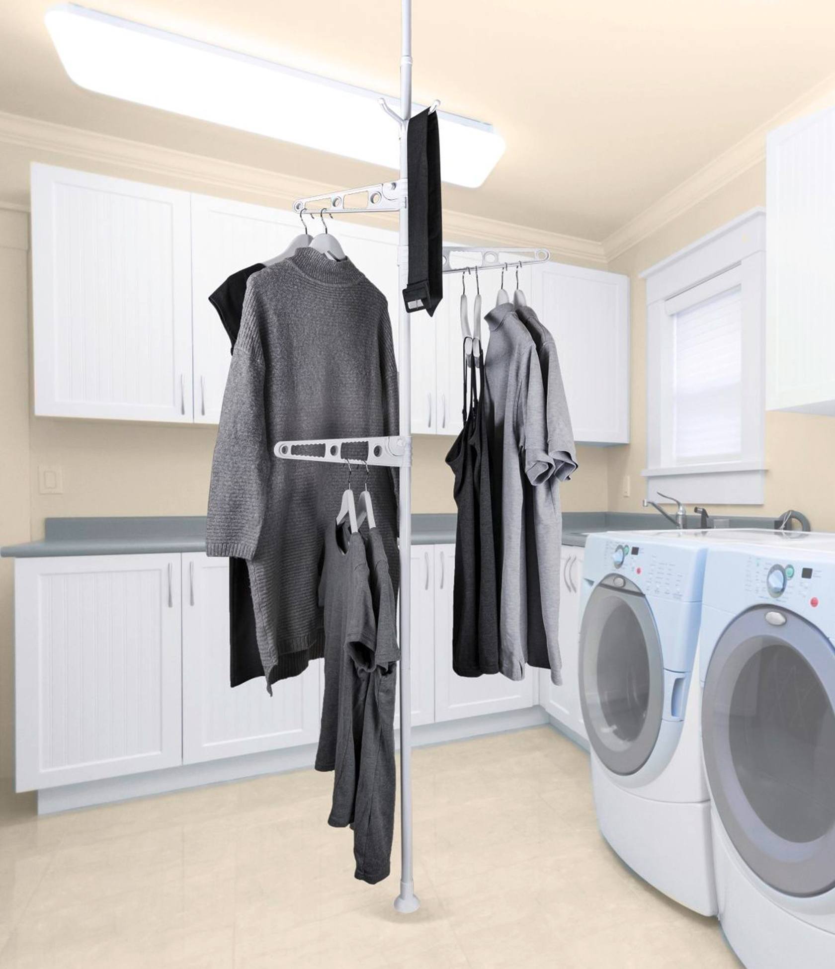 Livington Laundry Tree with Clothes