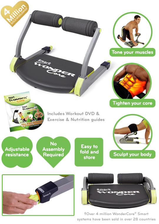 WonderCore® Smart - Total Core Workout