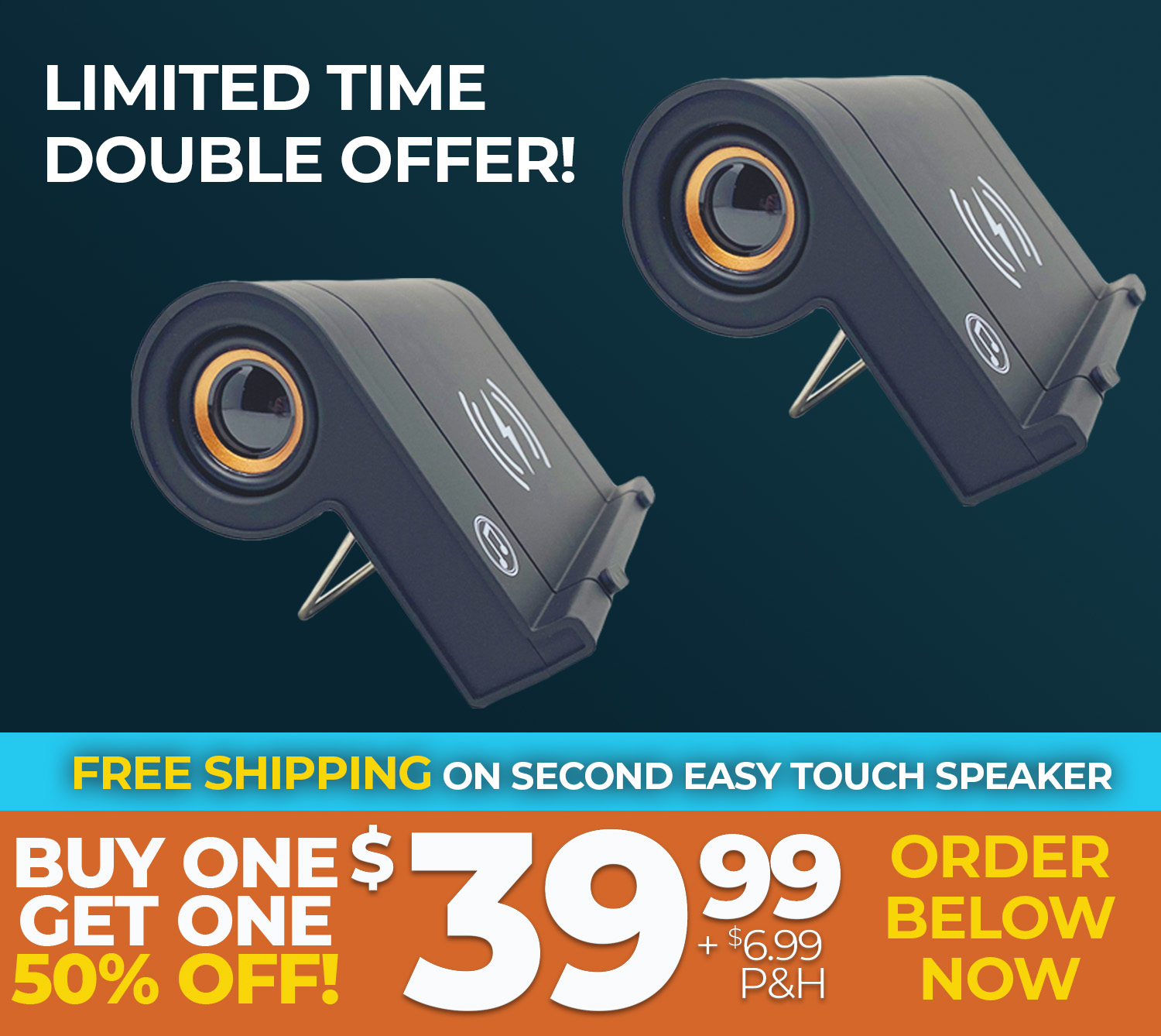 Easy Touch Speaker Official TV Site Buy One Get One 50 Off