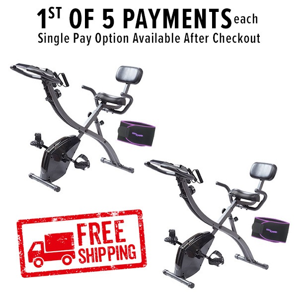 2 slim cycles - 1st of 5 payments each - single pay option available after checkout