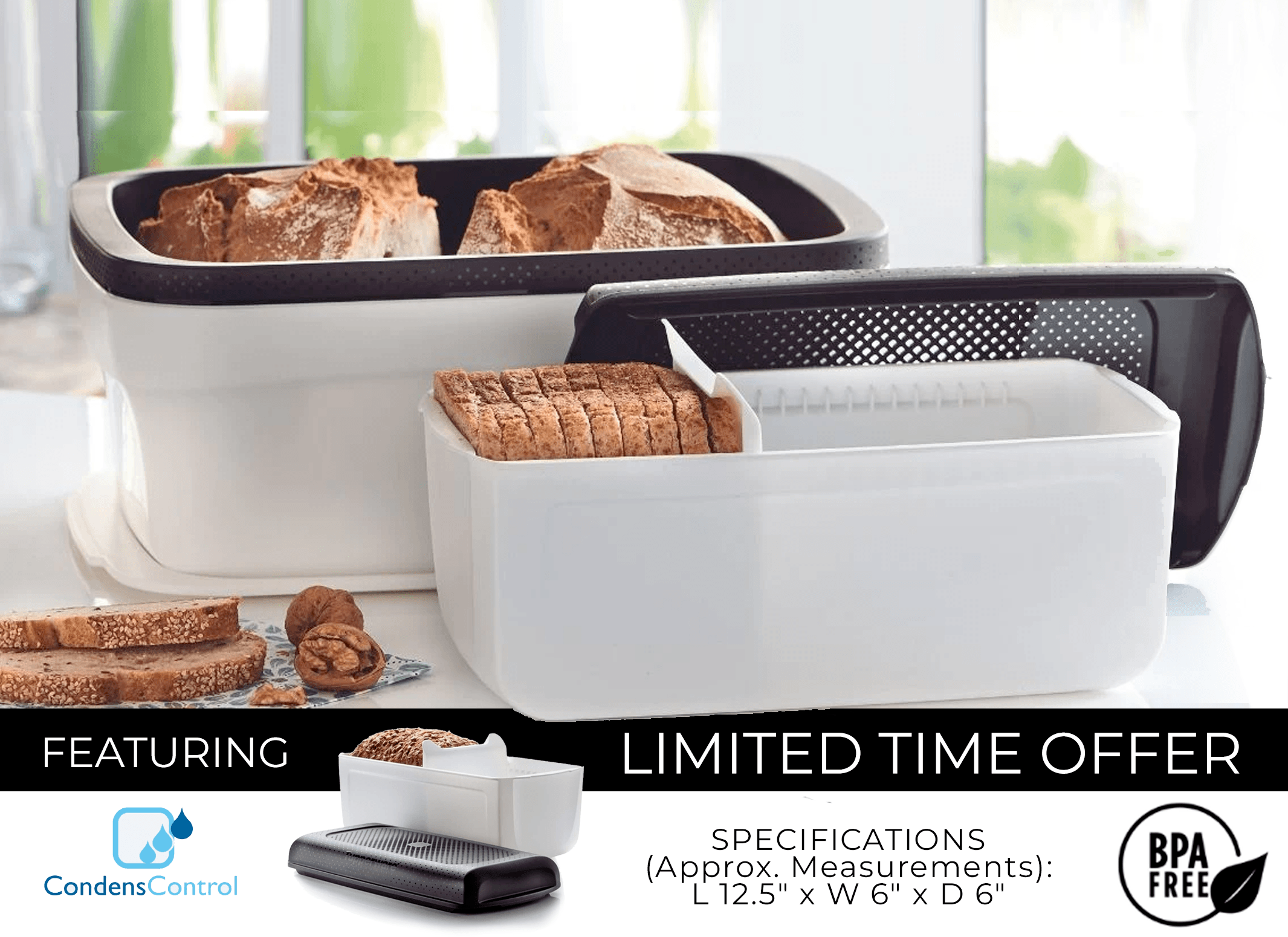 Tupperware® Bread Saver | Official TV Site | Buy One Get One Off