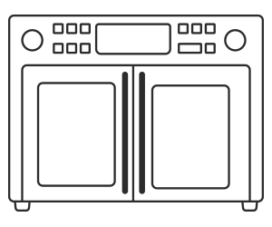 Emeril Lagasse Dual-Zone AirFryer Oven Icon 