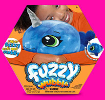 Fuzzy Wubble Bubbles The Narwhal NEW 