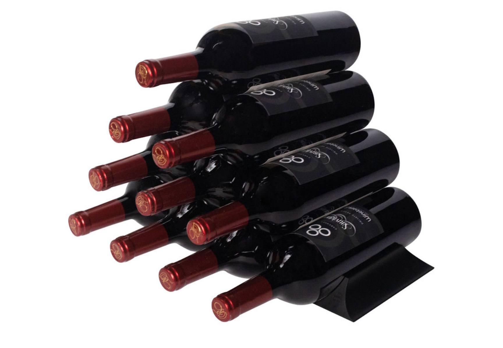 Winebars holding bottles