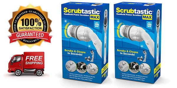 Scrubtastic™ Handheld Scrubber Max