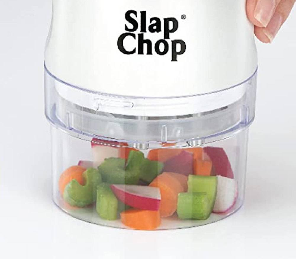 Original Slap Chop Slicer with Japanese Blades Vegetable Chopper Gadget Mini Chopper for Salads Kitchen Accessory