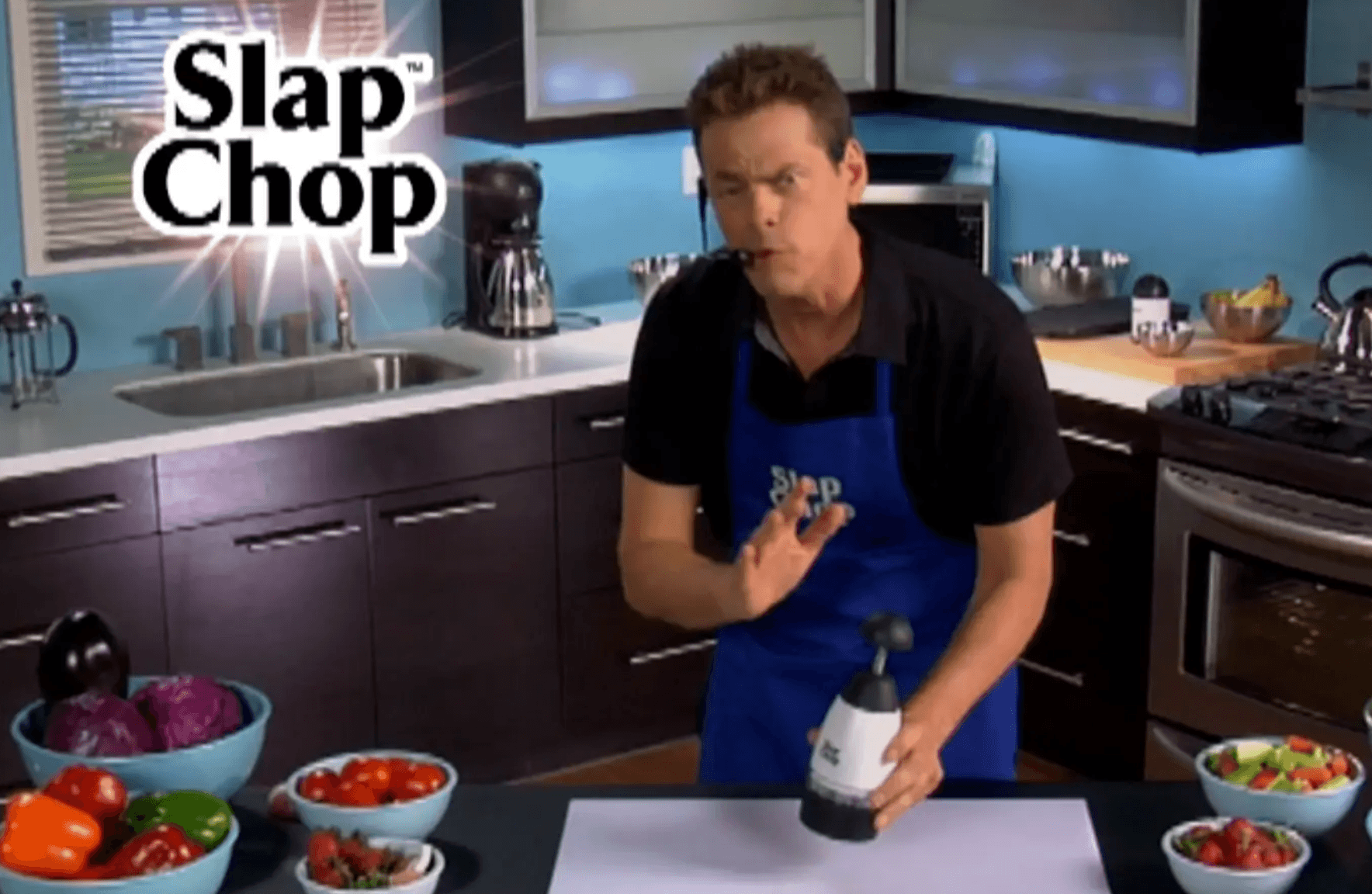 Chop Like a Pro with Slap Chop - Lifetime Blades & Easy Cleanup