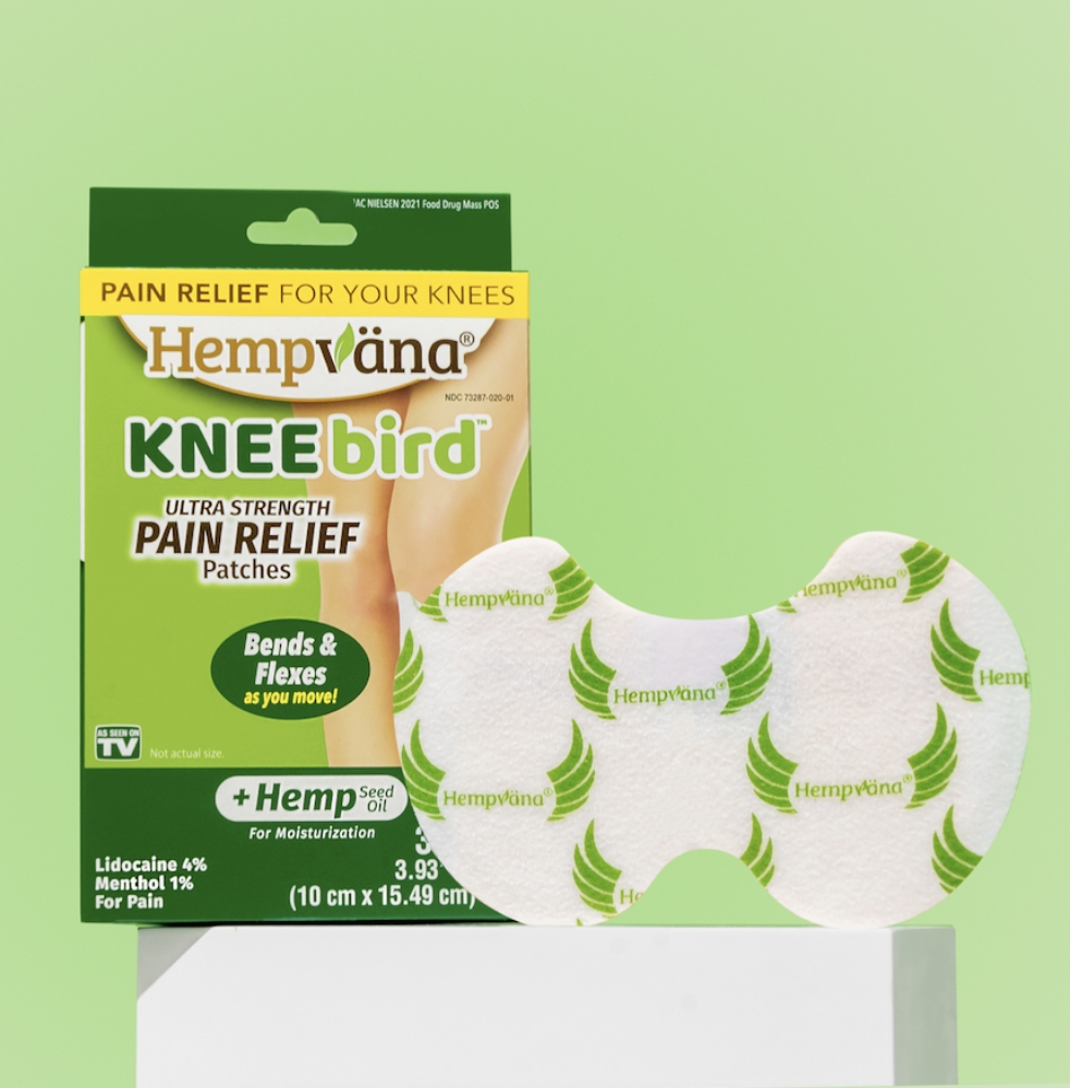 Hempvana® Knee Bid™ Ultra Strength Knee Pain Relief Patches with 4%  Lidocaine + Hemp Seed Oil, 3 ct - Kroger