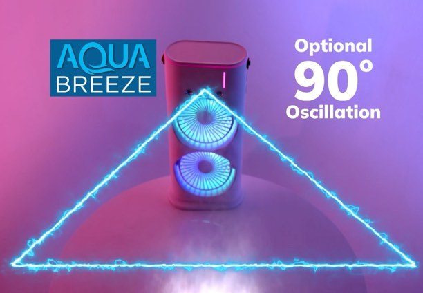 Ventilateur Brumisateur BRUM200 AQUA BREEZE