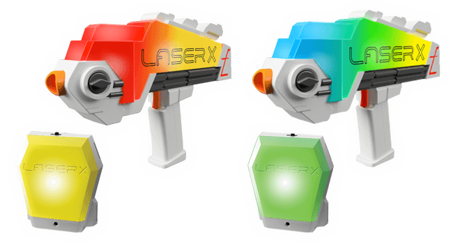 Foudroyeurs Laser X Evolution, paq. 4, 6 ans et plus