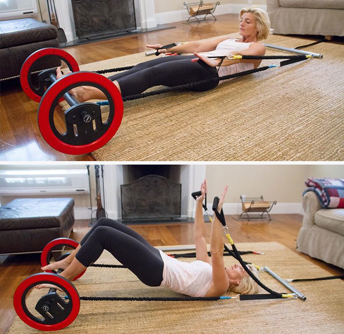 Pilates Wheel COR – Portable Machine Pilates – Designed by Master Pilates  Instructors – Includes, Resistance Bands, and Anchor System – for All  Fitness Levels - Plus Free Online Classes : : Sporting Goods