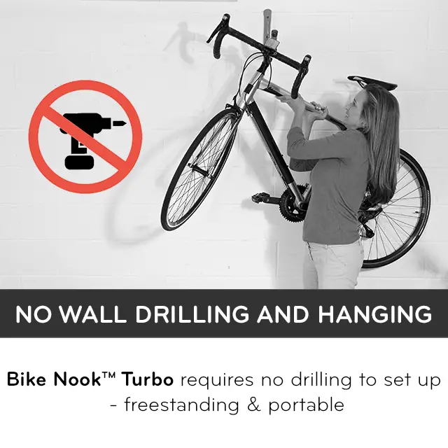 Bike Nook | Vertical Bike Stand | Indoor Bike Storage | Thane UK