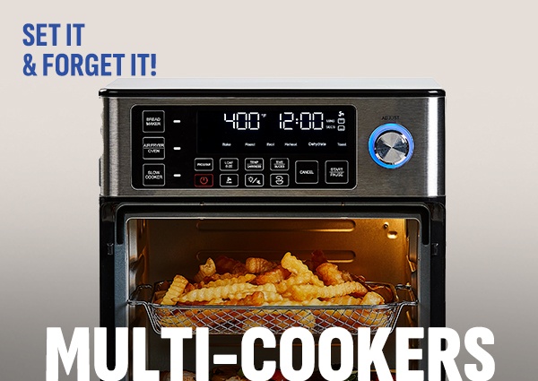 SHOP MULTI-COOKERS