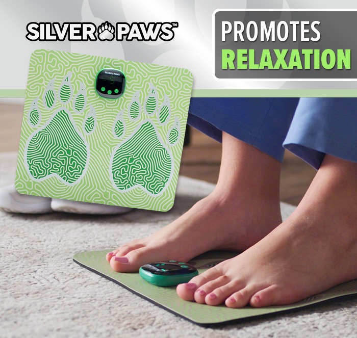 silver paws - promotes relaxation