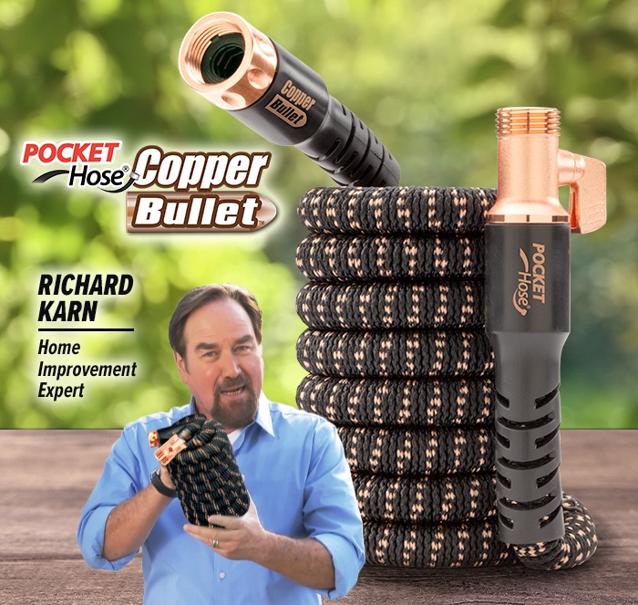 pocket hose copper bullet - richard karn - home improvement star
