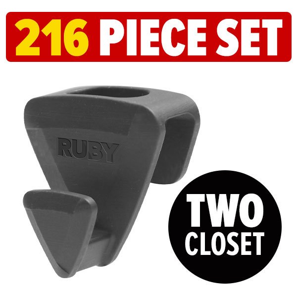 2 closet - 216 piece set