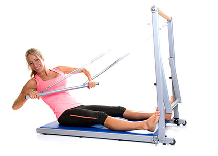 Supreme Toning Tower w/ Pilates Barre 