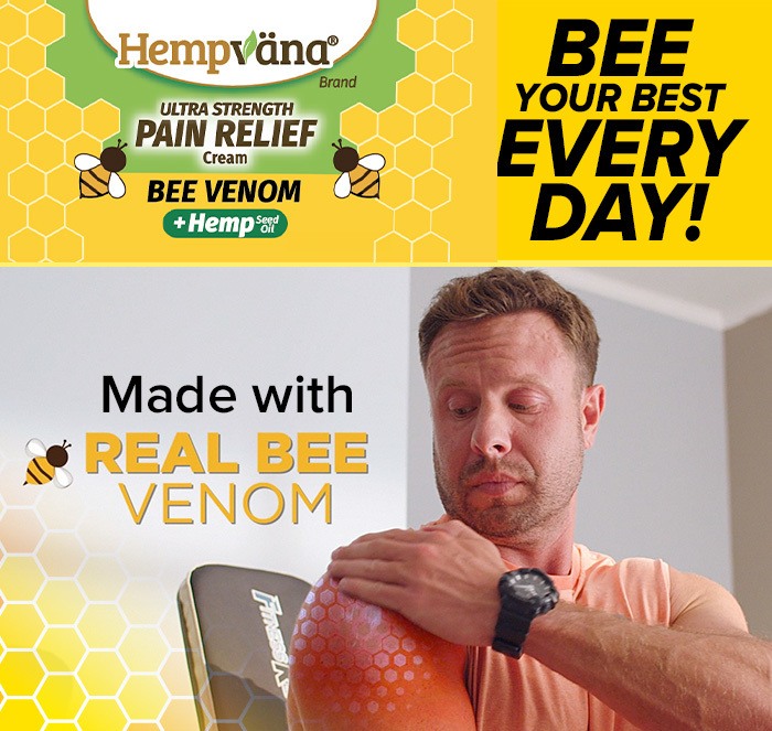 Bee your best every day! made with pure bee pollen extract