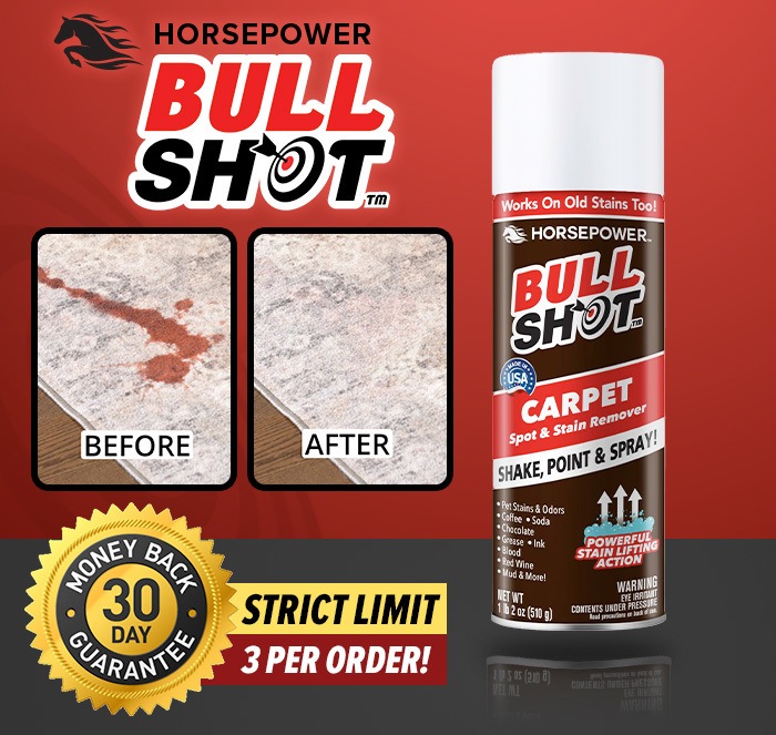 Bullshot before and after with 30 day money back guarantee