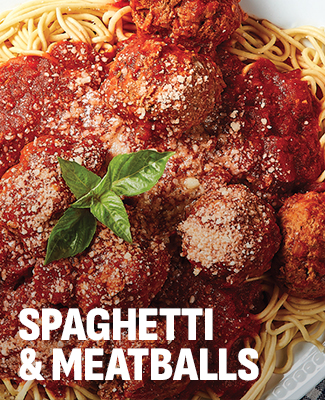 spaghetti and meatballs