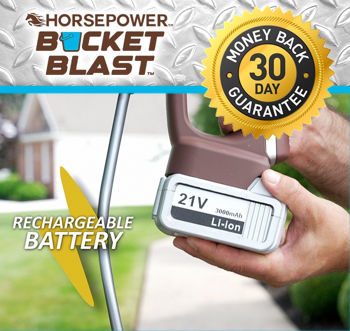 Horsepower Bucket Blast with 30 day money back guarantee