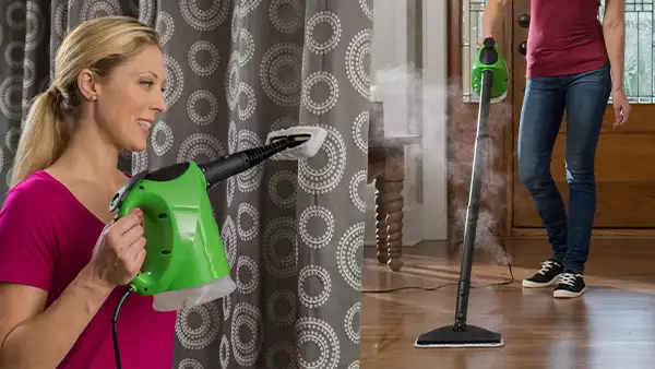 From Handheld Steamer to Floor Cleaner in Seconds!