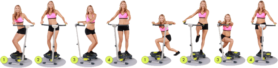 Twist & Shape Exercise Machine, Home Fitness Equipment