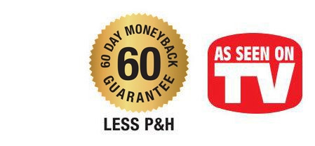 60 Day Money Back Guarantee | As Seen on TV link