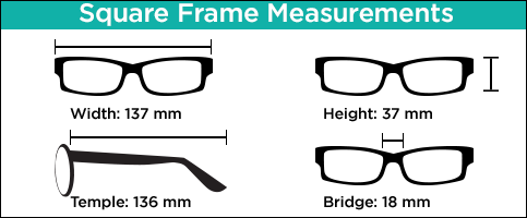 Square Readers Measurements