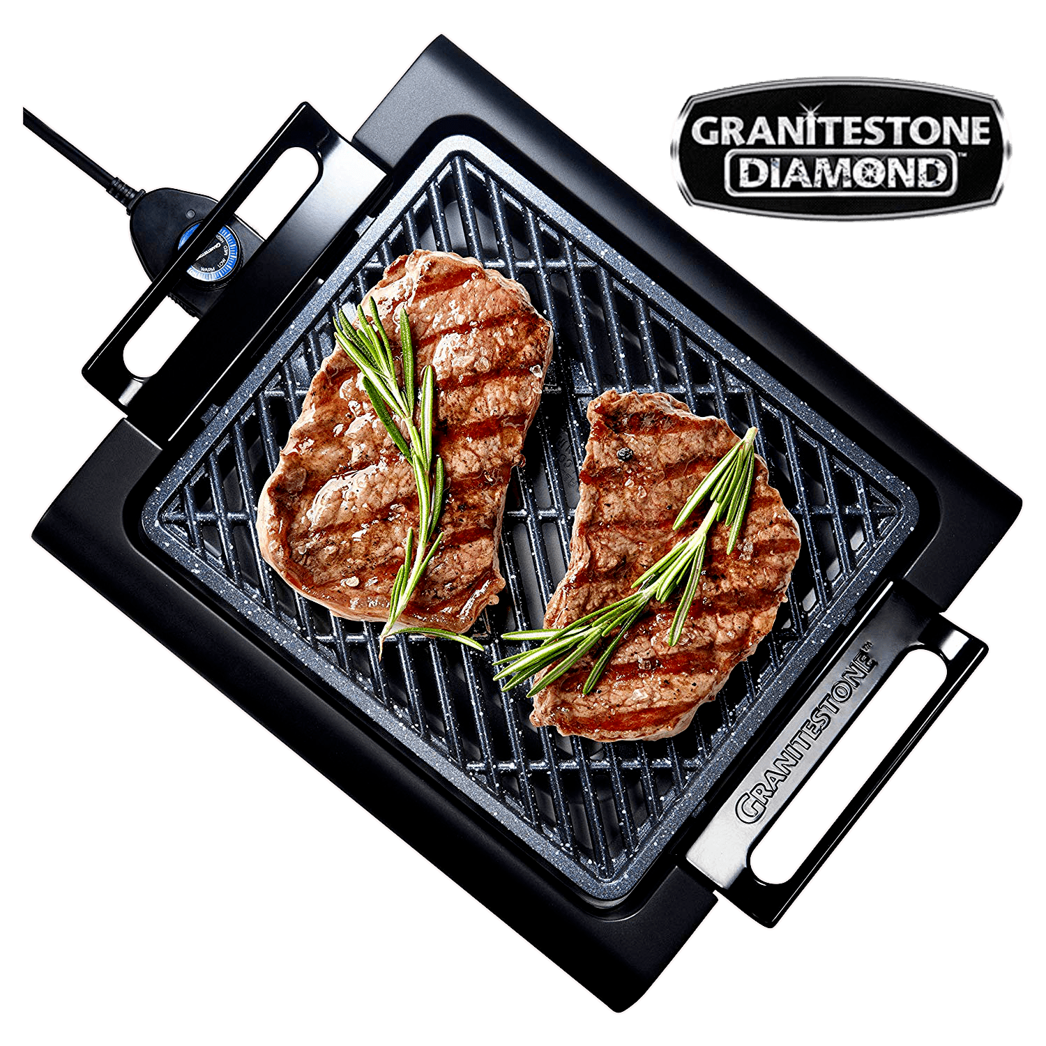 Granitestone Smokeless Indoor/ Outdoor Grill –