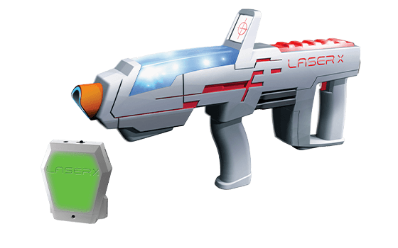 LASER X Double Pack 2 Player Laser Tag Gaming Game Set Two Player Lazer Guns 