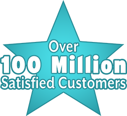 Over 100 Million Satisfied Customers