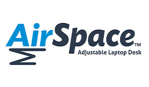 Air Space Adjustable Laptop Desk logo
