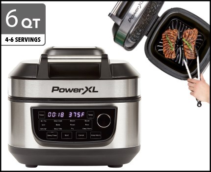 PowerXL Grill Air Fryer Combo | #1 Best Selling Air Fryer Brand