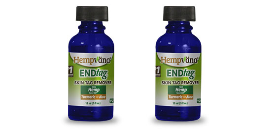 Two Bottles of Hempvana EndTag