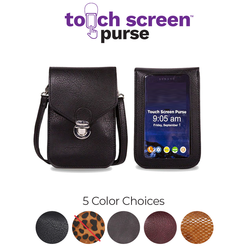 get touch screen purse reviews