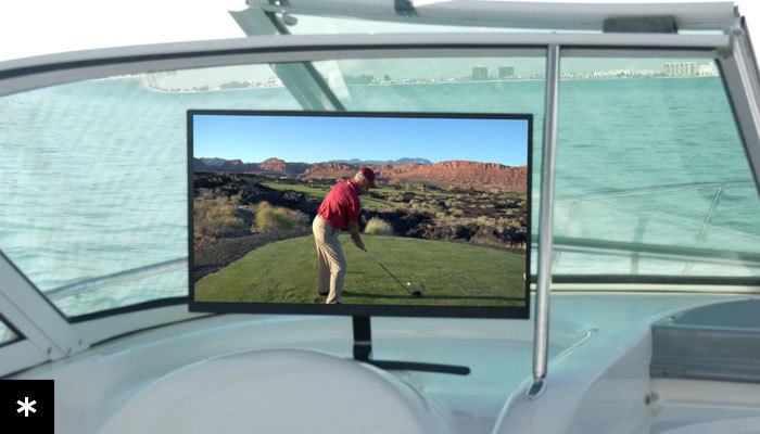 Get crystal-clear HD TV on the Boat
