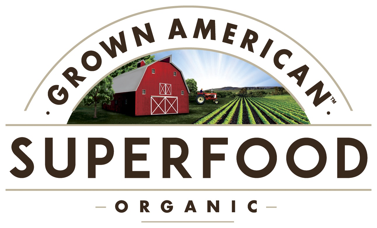 Grown American Superfood Logo