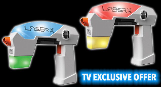 Cife Laser X Pistolet Laser Double Morph Blasters — Joguines i
