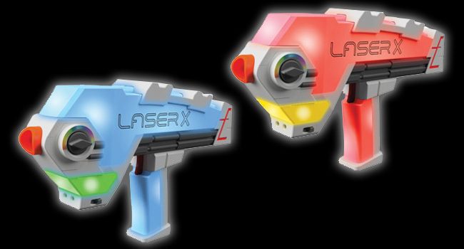 Laser X Revolution Laser Tag Double Blaster 2 Player Set 300ft Range Tested