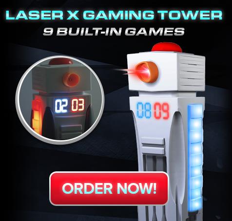 laser x tower game